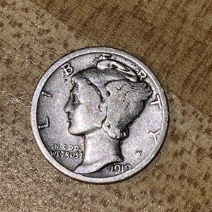 1919 mercury dime